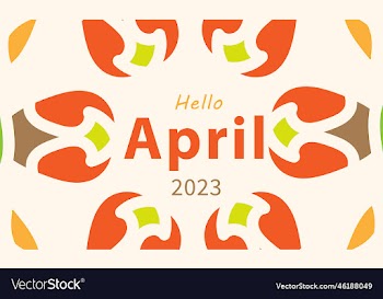 hello april april month