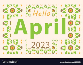 hello april april month