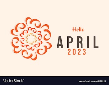 hello april april month