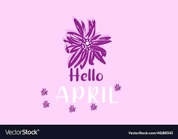 hello april april month