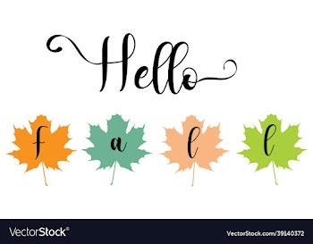 hello fall leaves