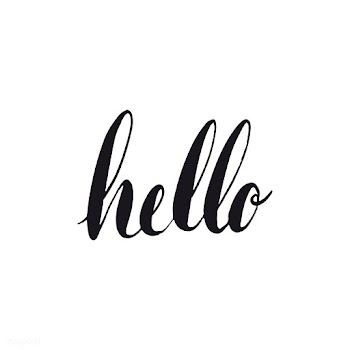 Hello greeting typography style vector | Free stock vector - 517683