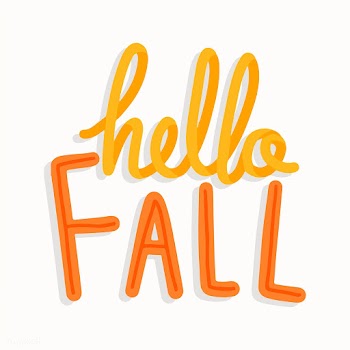 Hello happy fall autumn illustration | Free stock vector - 472740