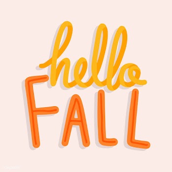 Hello happy fall autumn illustration | Free stock vector - 472747