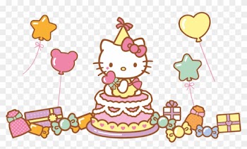 Hello Kitty Birthday Cake Drawing - Hello Kitty, Hello 40: A 40th Anniversary Tribute
