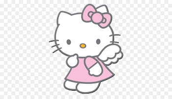 Hello Kitty, Birthday , Sanrio, Drawing, Cuteness, Party, Desktop Wallpaper, Logo, Balloon, White, Pink, Face, Facial Expression, Nose, Head, Smile, Organ, Line Art, Eye, Fictional Character, Line, Headgear, Area, Heart, Art, Love.