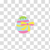 Hello Kitty, blue, pink, and yellow egg with ribbon illustration transparent background PNG clipart