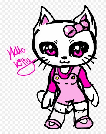 Hello Kitty Chibi Thing By Blue Neko Girl - Hello Kitty Girl Chibi