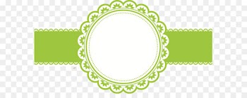 Hello Kitty Polka dot - Vector painted banners green label 