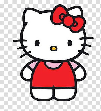 Hello Kitty transparent background PNG clipart