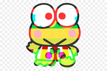 Hello Kitty, Tshirt, Keroppi, Green, Pink PNG