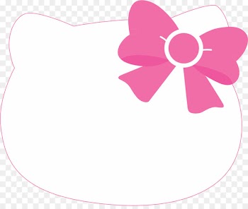 Hello Kitty Wedding invitation Party Birthday Banner - Kitty Head Cliparts 