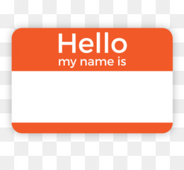 Hello My Name Is PNG and Hello My Name Is Transparent Clipart Free ...