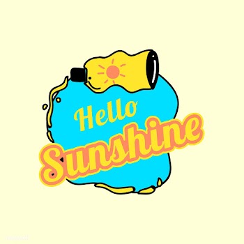 Hello sunshine badge | Free stock vector - 592672