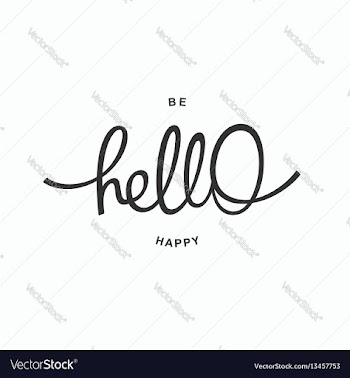 Hello vector image