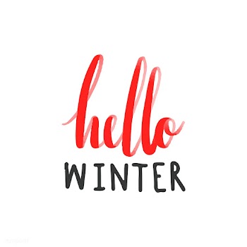 Hello winter typography vector isolated on wh.. | Free stock vector - 472486