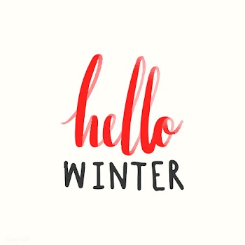 Hello winter typography vector isolated on wh.. | Free stock vector - 472544