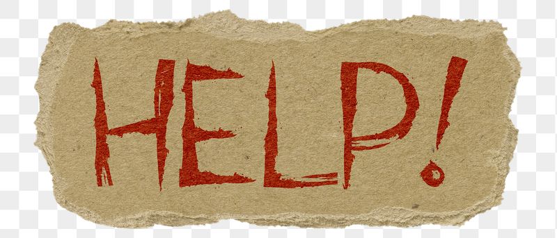 Help! png word sticker typography, | Free PNG - rawpixel