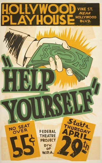 "Help yourself" (1937) vintage poster | Free Photo Illustration - rawpixel