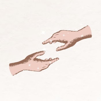 Helping hands aesthetic clipart, friendship | Free PSD Illustration - rawpixel