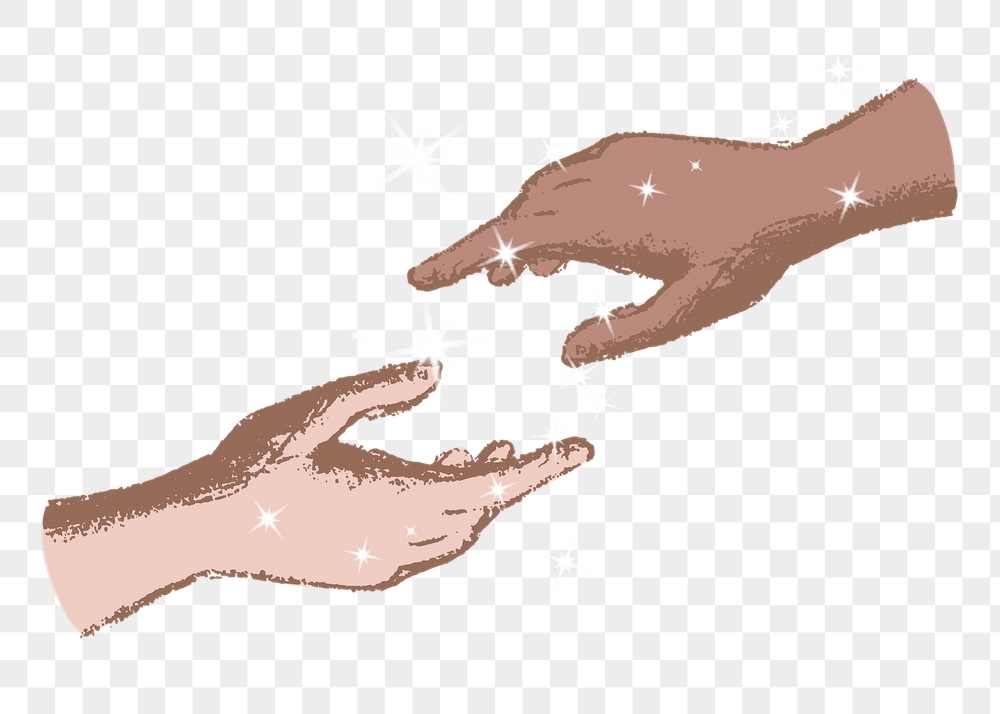 Helping hands png sticker, diversity | Free PNG Illustration - rawpixel