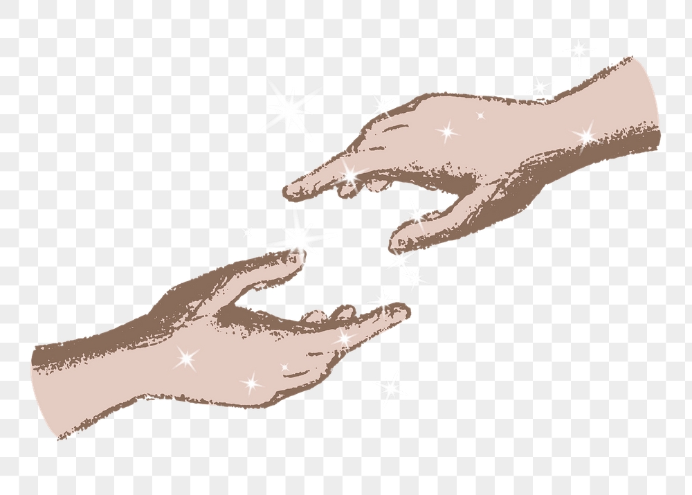 Helping hands png sticker, friendship | Free PNG Illustration - rawpixel