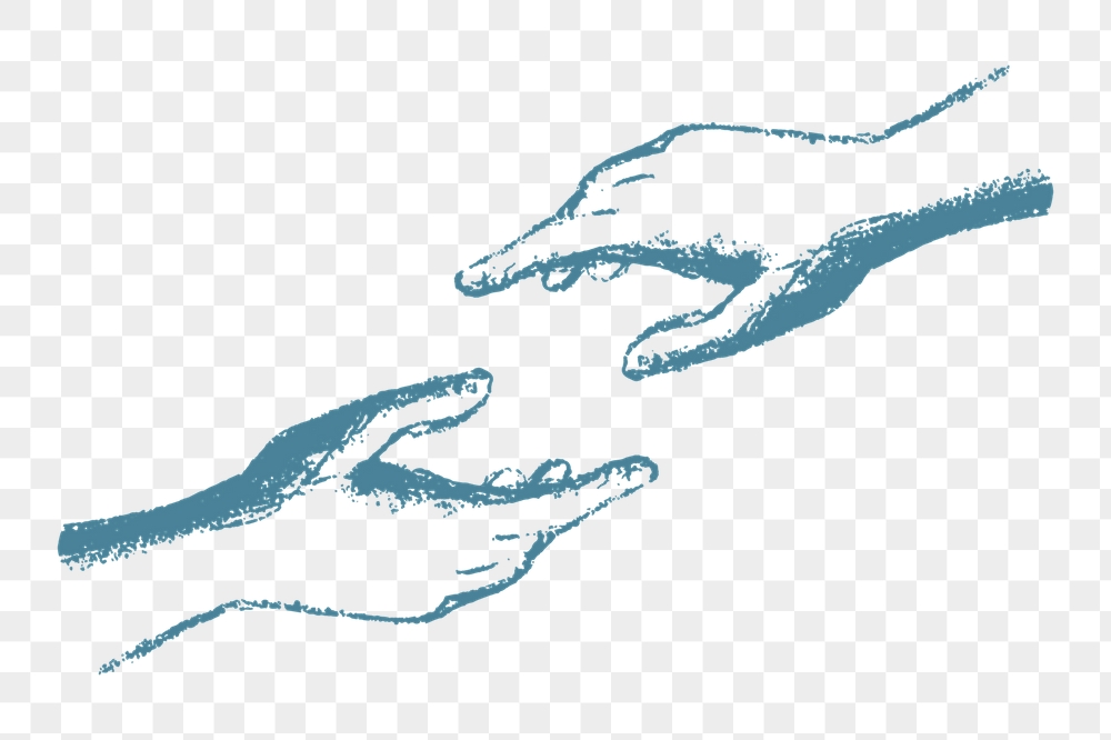 Helping hands png sticker, gesture | Free PNG Illustration - rawpixel