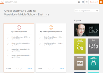 Helping Students find assignments – SmartMusic Help Center