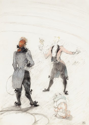 Henri de Toulouse&ndash;Lautrec, At the… | Free public domain illustration