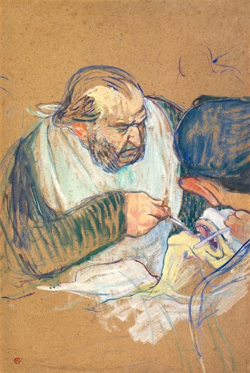 Henri de Toulouse&ndash;Lautrec, Dr. Pean… | Free public domain illustration