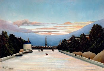Henri Rousseau's The Eiffel Tower (1898)… | Free public domain illustration