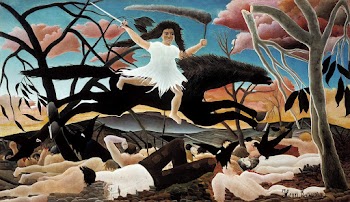 Henri Rousseau's War (La Guerre) (1894)… | Free public domain illustration