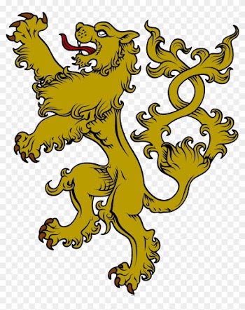 Heraldic Wolf - Lion Coat Of Arms