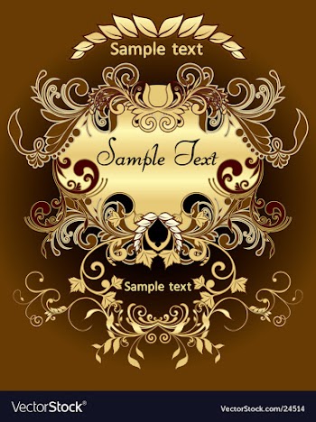 Heraldry design vector image