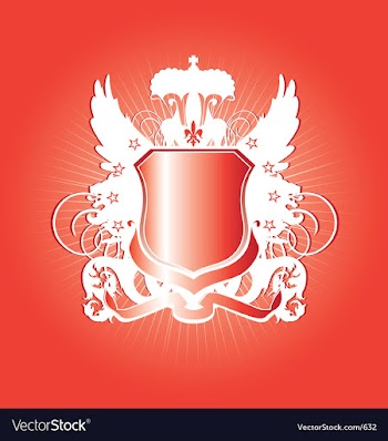 Heraldry shield vector image
