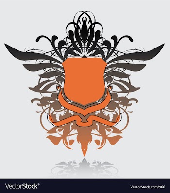 Heraldry shield vector image