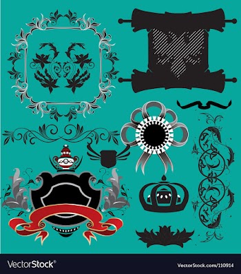 Heraldry vector image