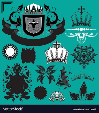 Heraldry vector image