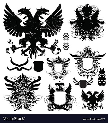 Heraldry vector image