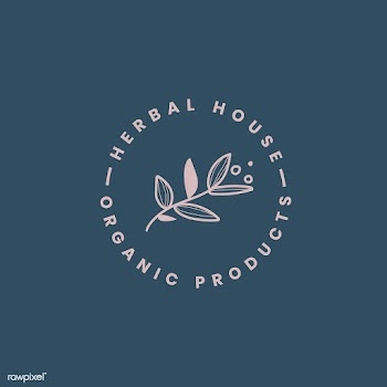 Herbal house logo design vector | Free stock vector - 523458