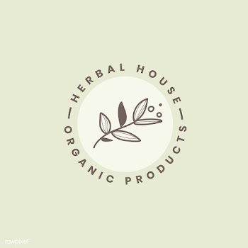 Herbal house logo design vector | Free stock vector - 523495