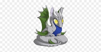 Here's The Second One, A Baby Dragon Based Off Of Nepeta - Flight Rising Baby Spiral