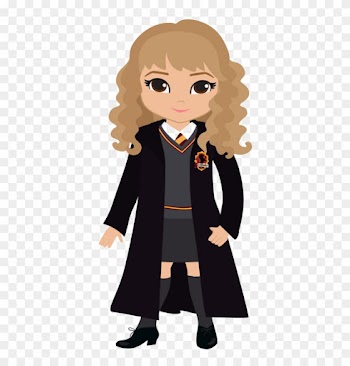 Hermione Granger Ron Weasley Harry Potter Clip Art - Harry Potter Clip Art Hermione