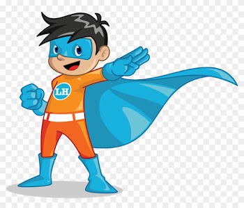 Hero Clipart Little Superhero - Kid Superhero Vector