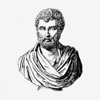 Herodotus statue drawing, vintage illustration | Free PSD - rawpixel
