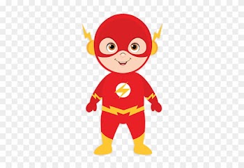 Heroes Y Heroinas Dibujos - Flash Superhero Clipart