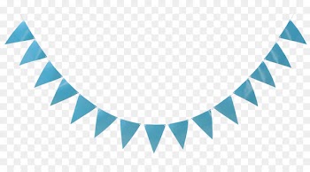 Hessian fabric Pennon Banner Bunting Jute - Flag 