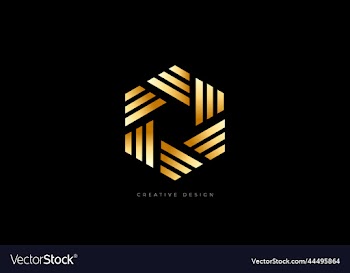 hexagon branding icon design