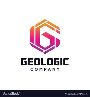 Hexagon letter g logo vector image