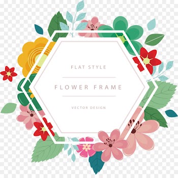 Hexagon Shape - Hexagonal invitation header box 